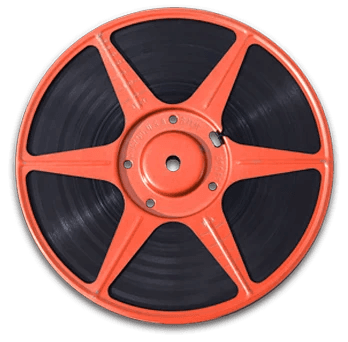 Red Film Reel